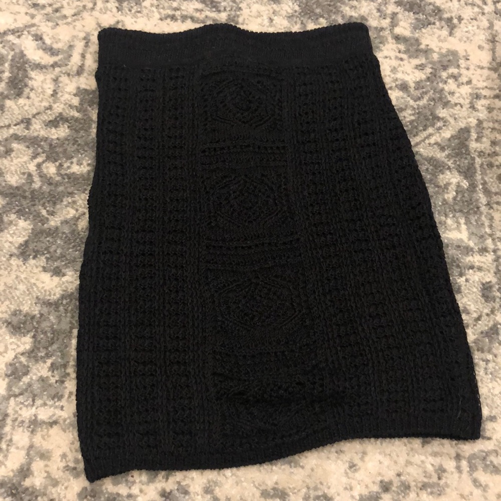 Black skirt